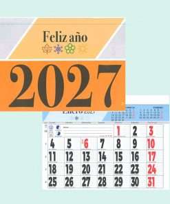 Alternative view of Calendario Faldilla 2027 (varios tamaños)