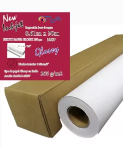 Papel fotografico Glossy 255gr 610mm