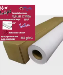 Bobina Photo Paper Satin 255gr 30m Nucleo interior 3" (diferentes anchos)