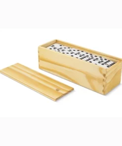 Alternative view of Dominó reglamentario con caja de madera