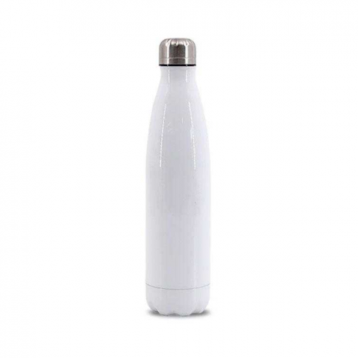 Botella termo blanca 750 ml frente
