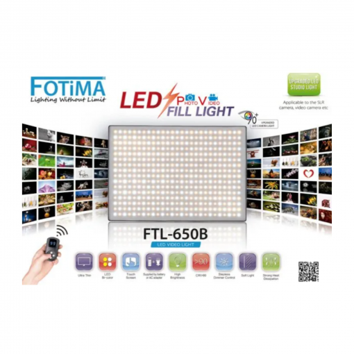 Fotima panel led bicolor FTL-650B especificaciones