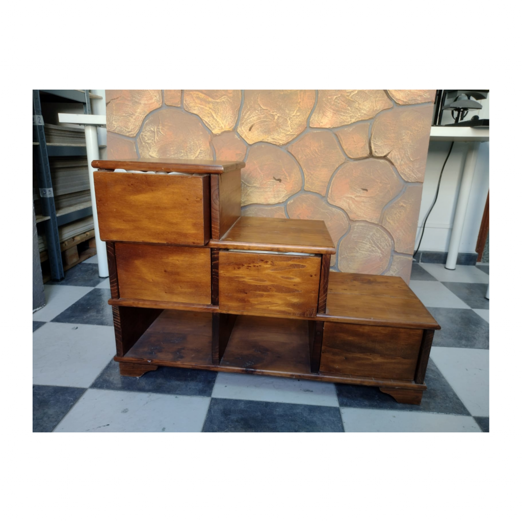 Mueble escalera cajonera para decorado RAILLO.ES