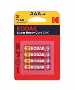 Pilas Kodak AAAx4 Super heavy duty zink