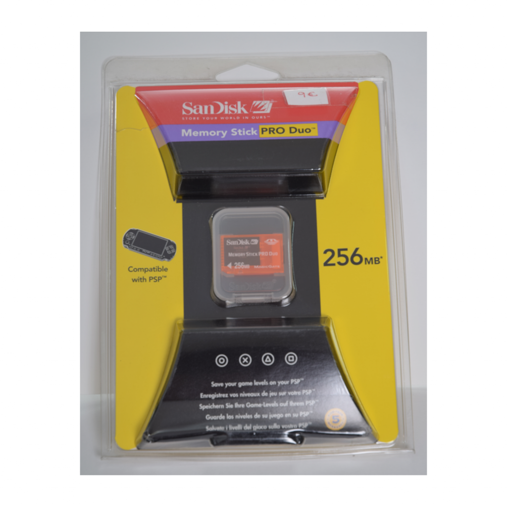 SanDisk Memory Stick Pro Duo 256Mb RAILLO.ES