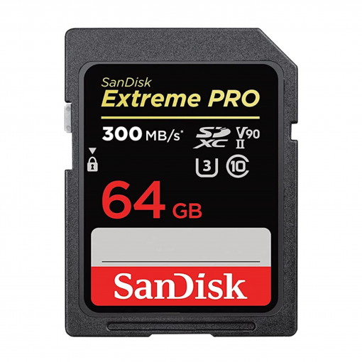 Tarjeta Memoria Extreme Pro V90 SD 64GB